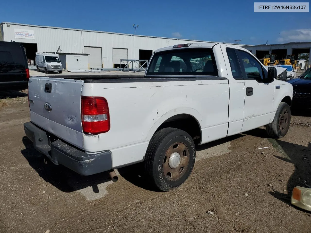 2006 Ford F150 VIN: 1FTRF12W46NB36107 Lot: 78661454