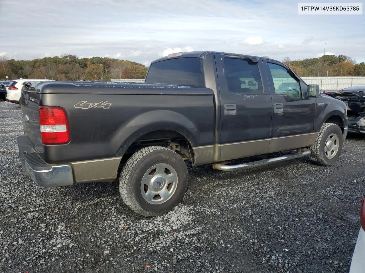 2006 Ford F150 Supercrew VIN: 1FTPW14V36KD63785 Lot: 78976594