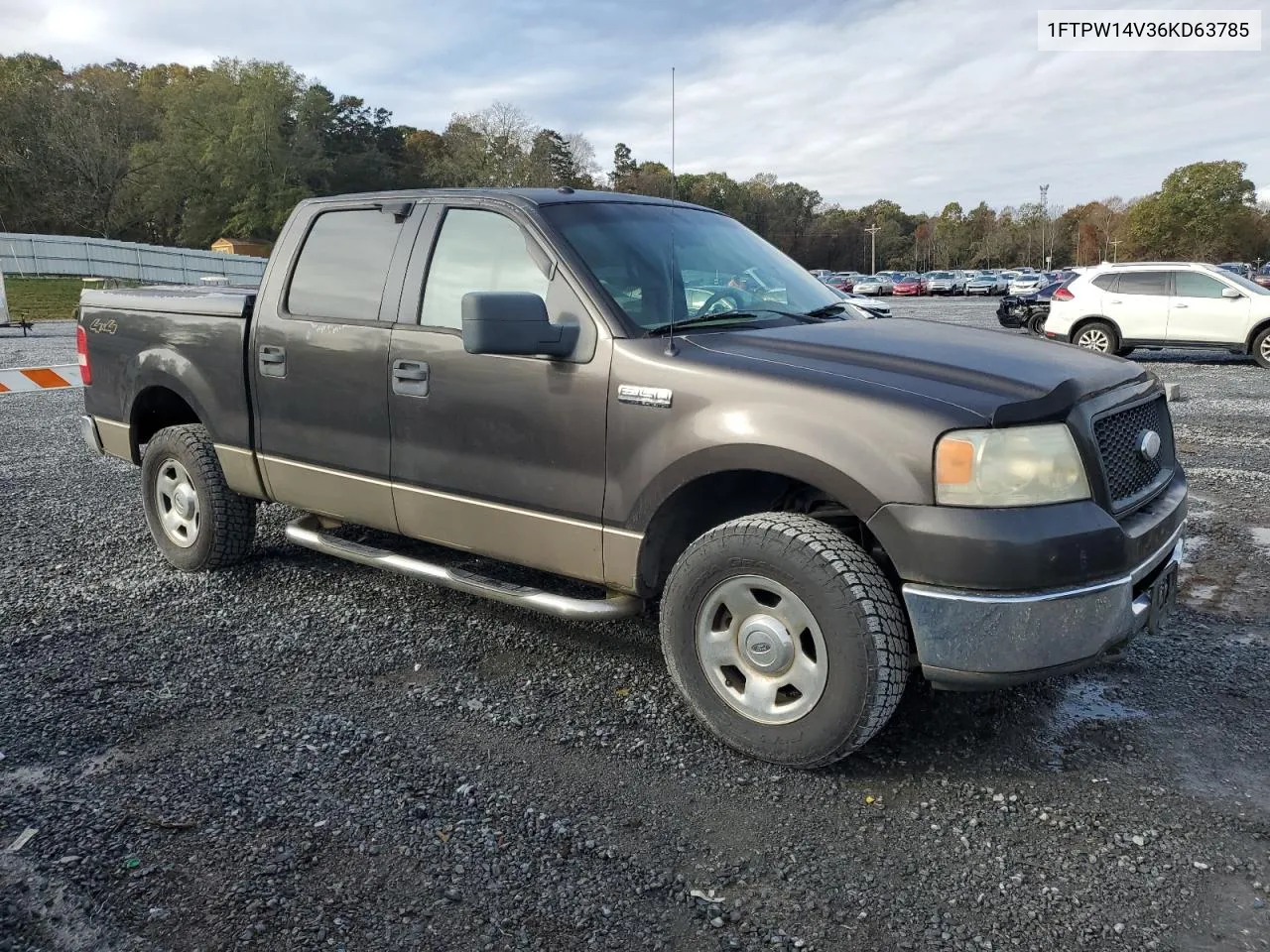 2006 Ford F150 Supercrew VIN: 1FTPW14V36KD63785 Lot: 78976594