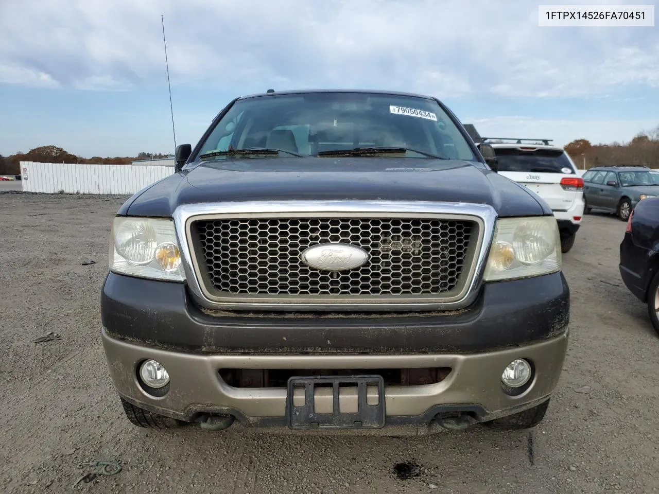 2006 Ford F150 VIN: 1FTPX14526FA70451 Lot: 79050434