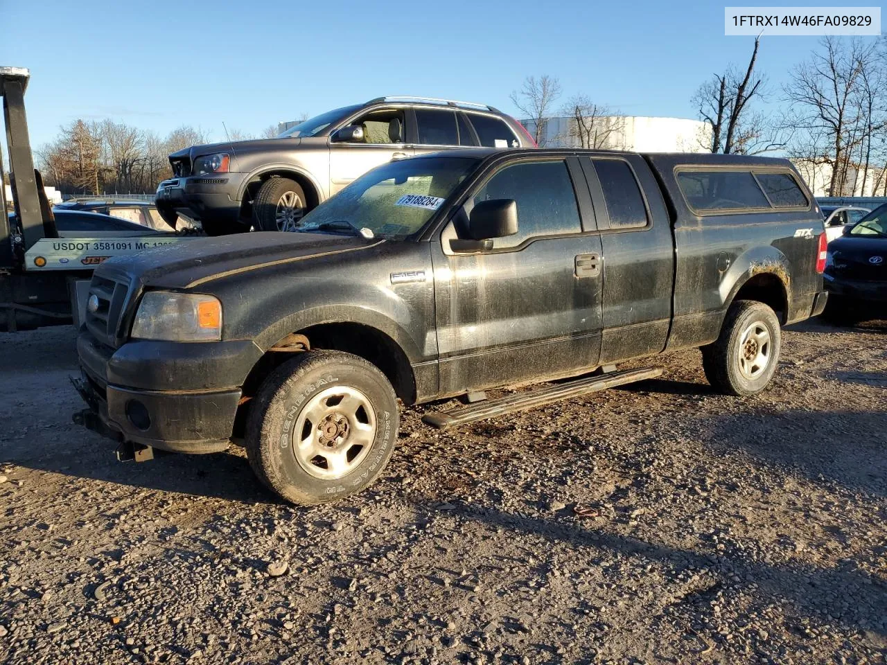 2006 Ford F150 VIN: 1FTRX14W46FA09829 Lot: 79188284