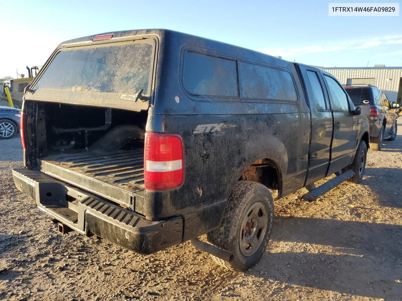 2006 Ford F150 VIN: 1FTRX14W46FA09829 Lot: 79188284