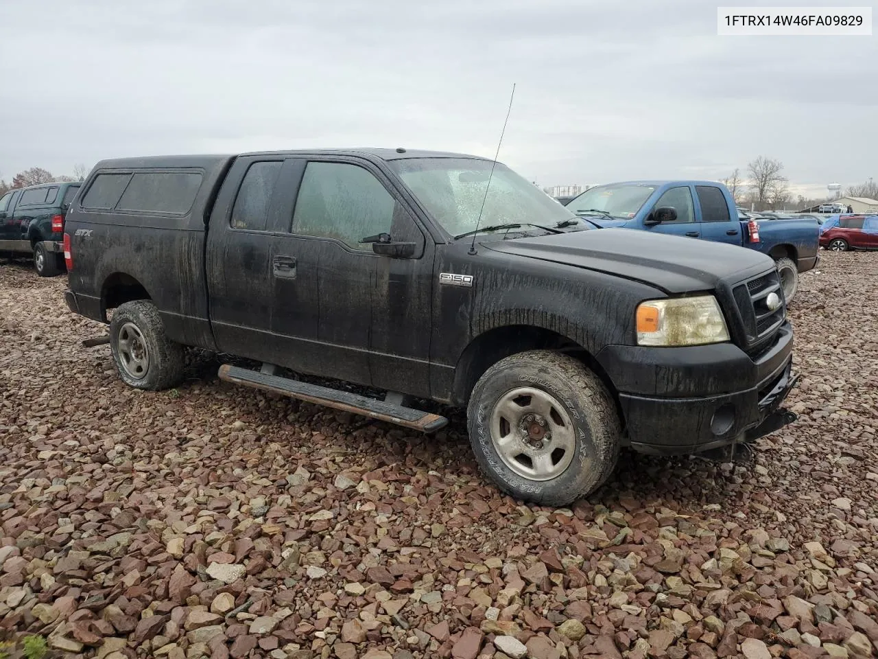 2006 Ford F150 VIN: 1FTRX14W46FA09829 Lot: 79188284