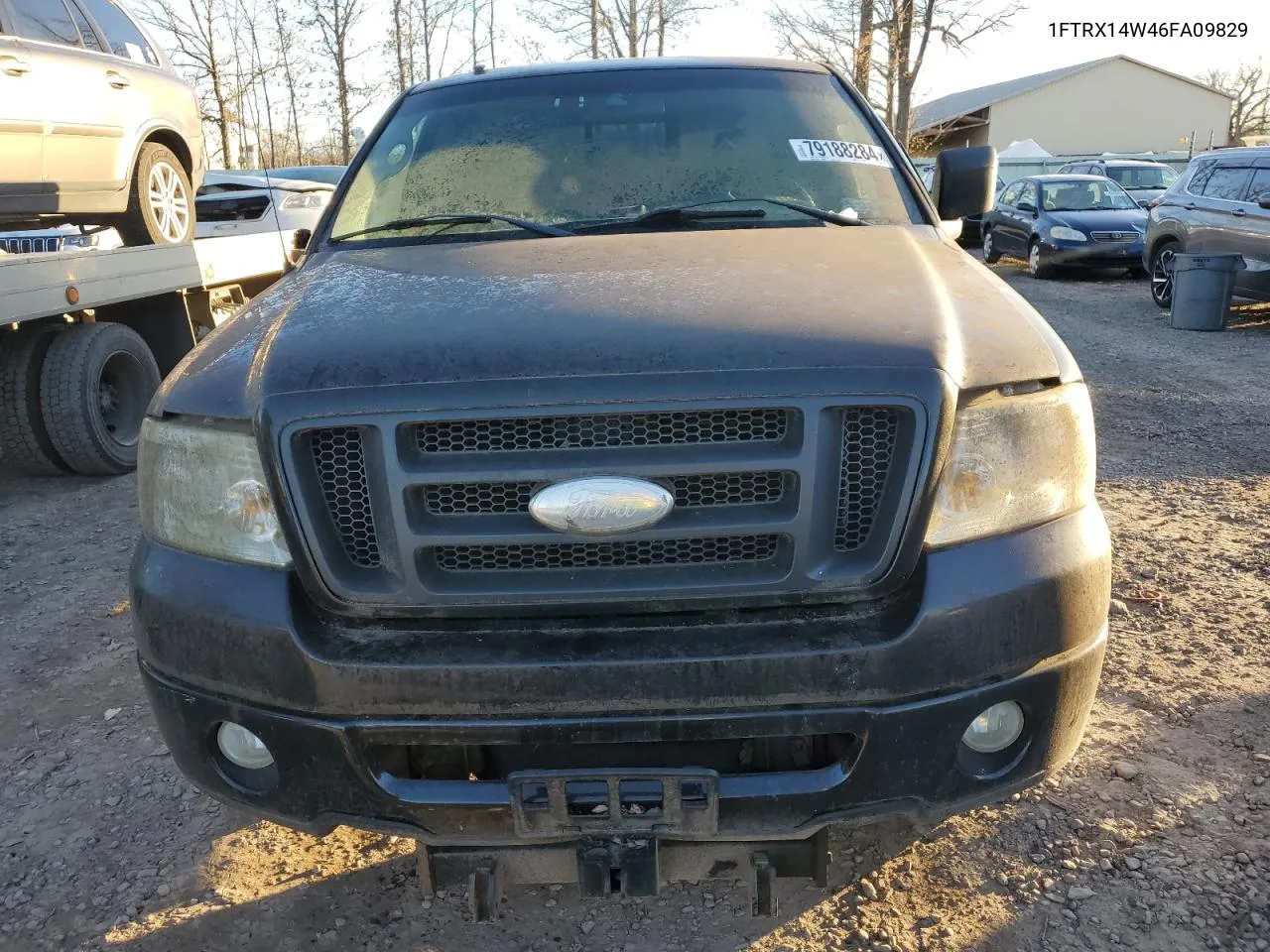 2006 Ford F150 VIN: 1FTRX14W46FA09829 Lot: 79188284