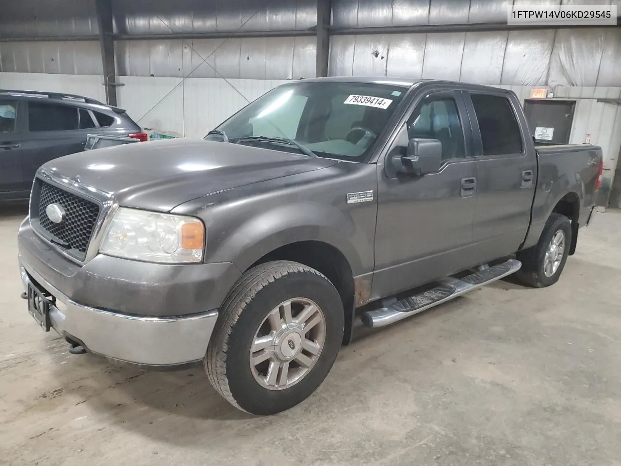 2006 Ford F150 Supercrew VIN: 1FTPW14V06KD29545 Lot: 79339414