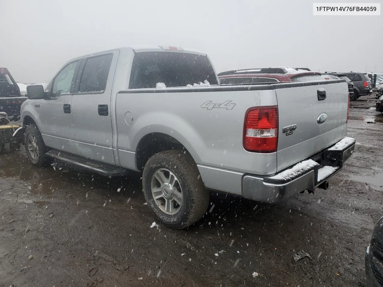 2006 Ford F150 Supercrew VIN: 1FTPW14V76FB44059 Lot: 79922074