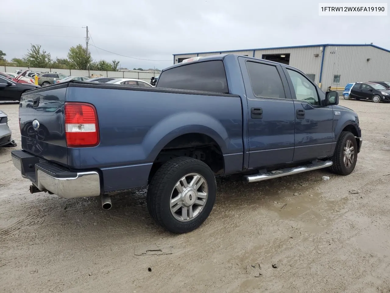 2006 Ford F150 Supercrew VIN: 1FTRW12WX6FA19190 Lot: 79933084