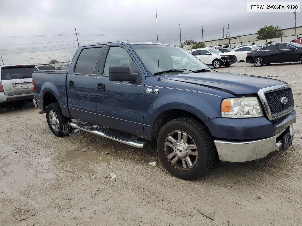 2006 Ford F150 Supercrew VIN: 1FTRW12WX6FA19190 Lot: 79933084