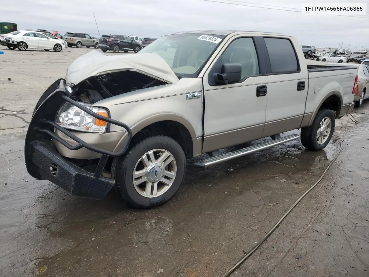 2006 Ford F150 Supercrew VIN: 1FTPW14566FA06366 Lot: 80639384