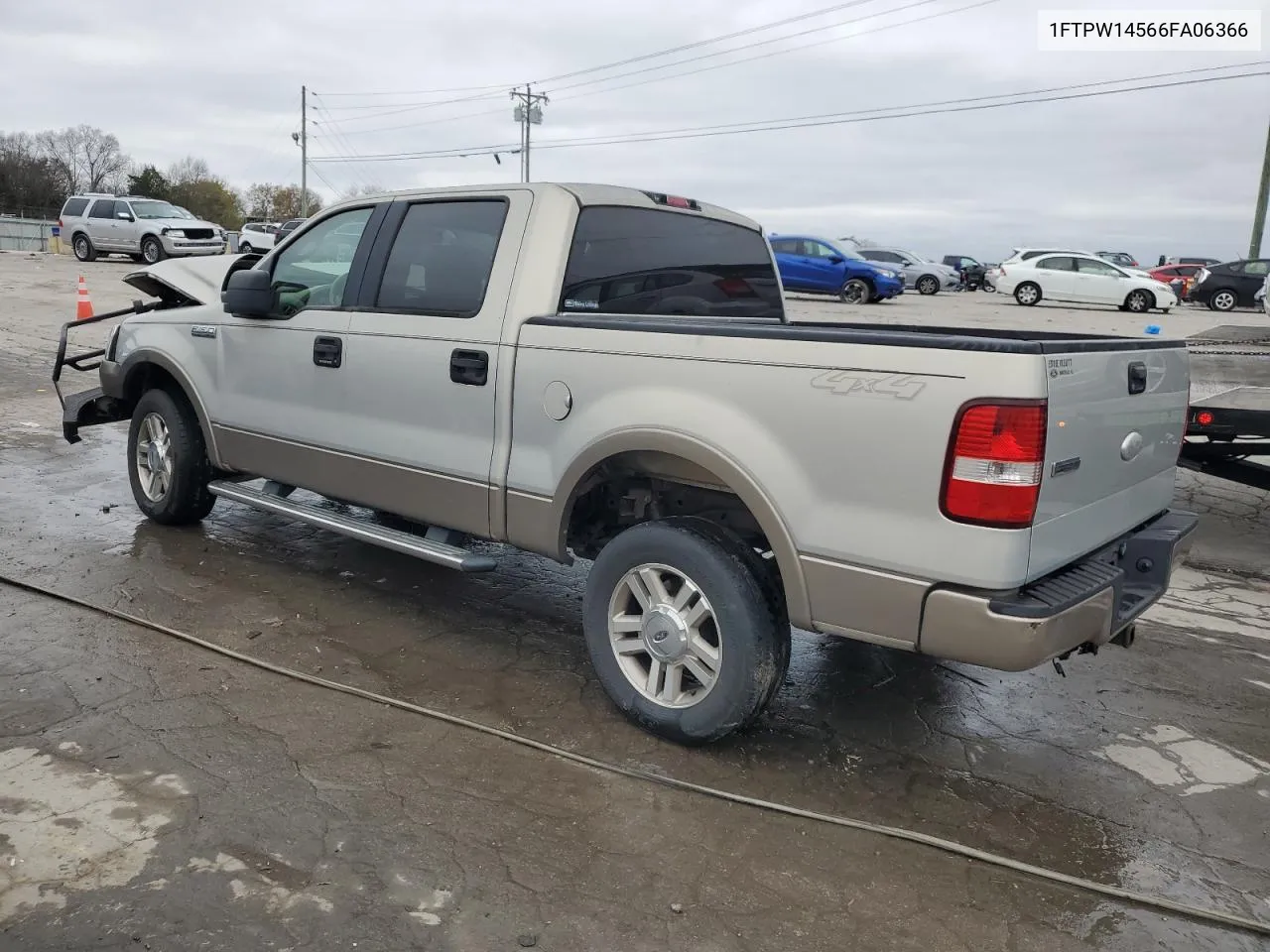 2006 Ford F150 Supercrew VIN: 1FTPW14566FA06366 Lot: 80639384