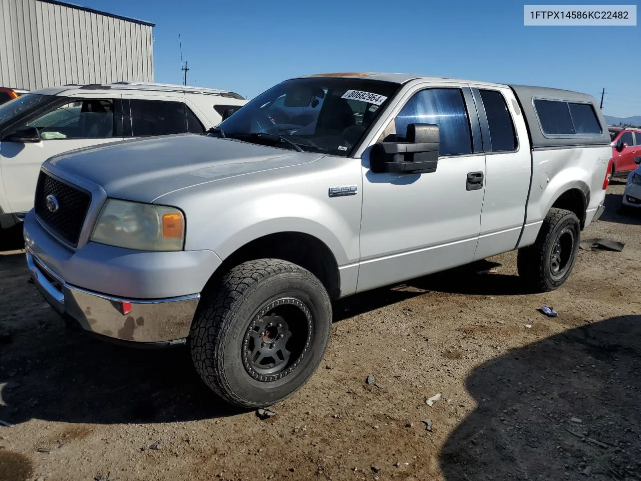 2006 Ford F150 VIN: 1FTPX14586KC22482 Lot: 80682964