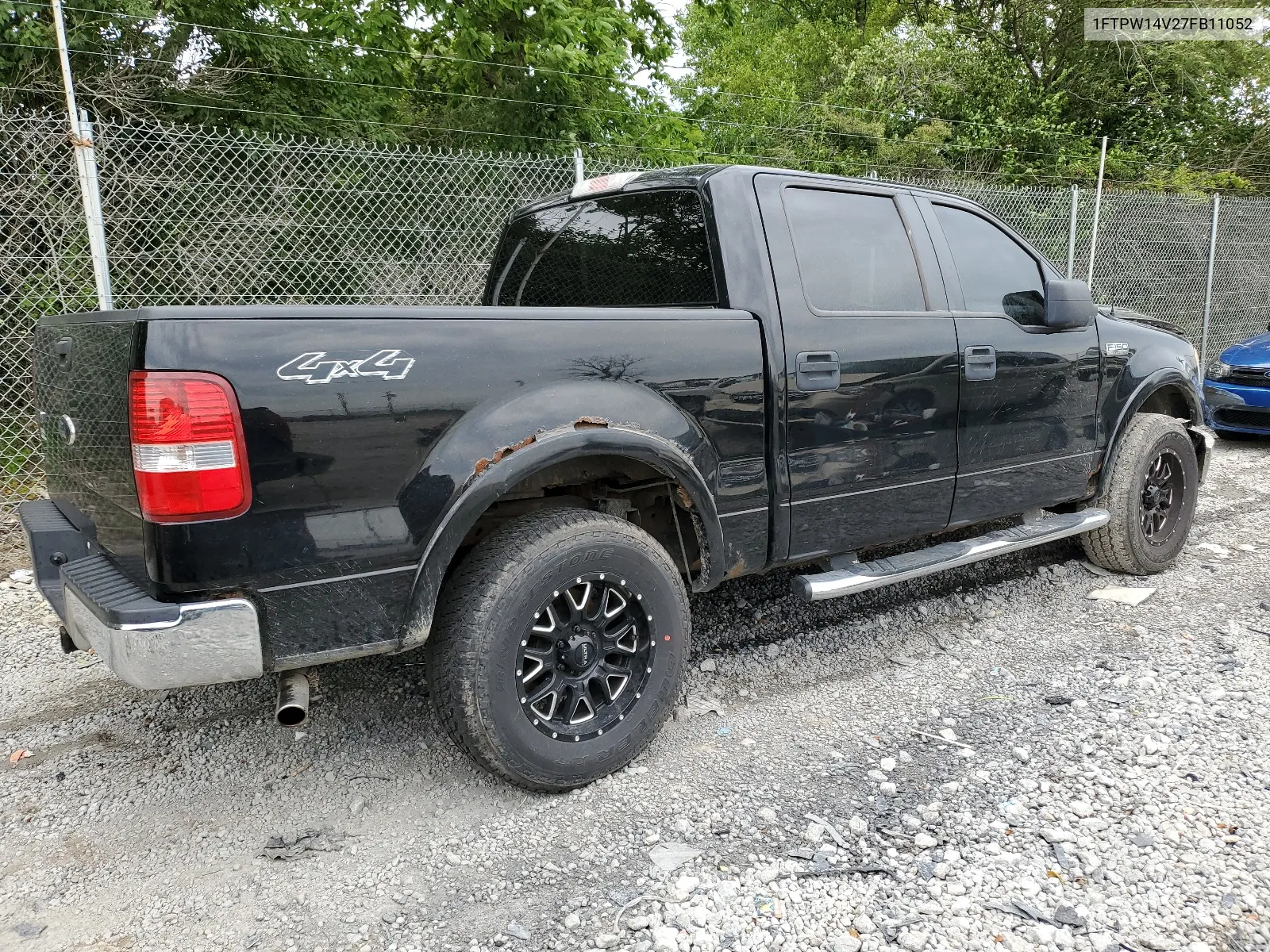 2007 Ford F150 Supercrew VIN: 1FTPW14V27FB11052 Lot: 59630804