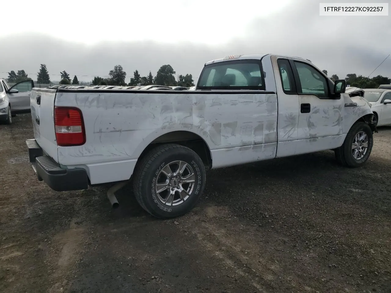 2007 Ford F150 VIN: 1FTRF12227KC92257 Lot: 60863304