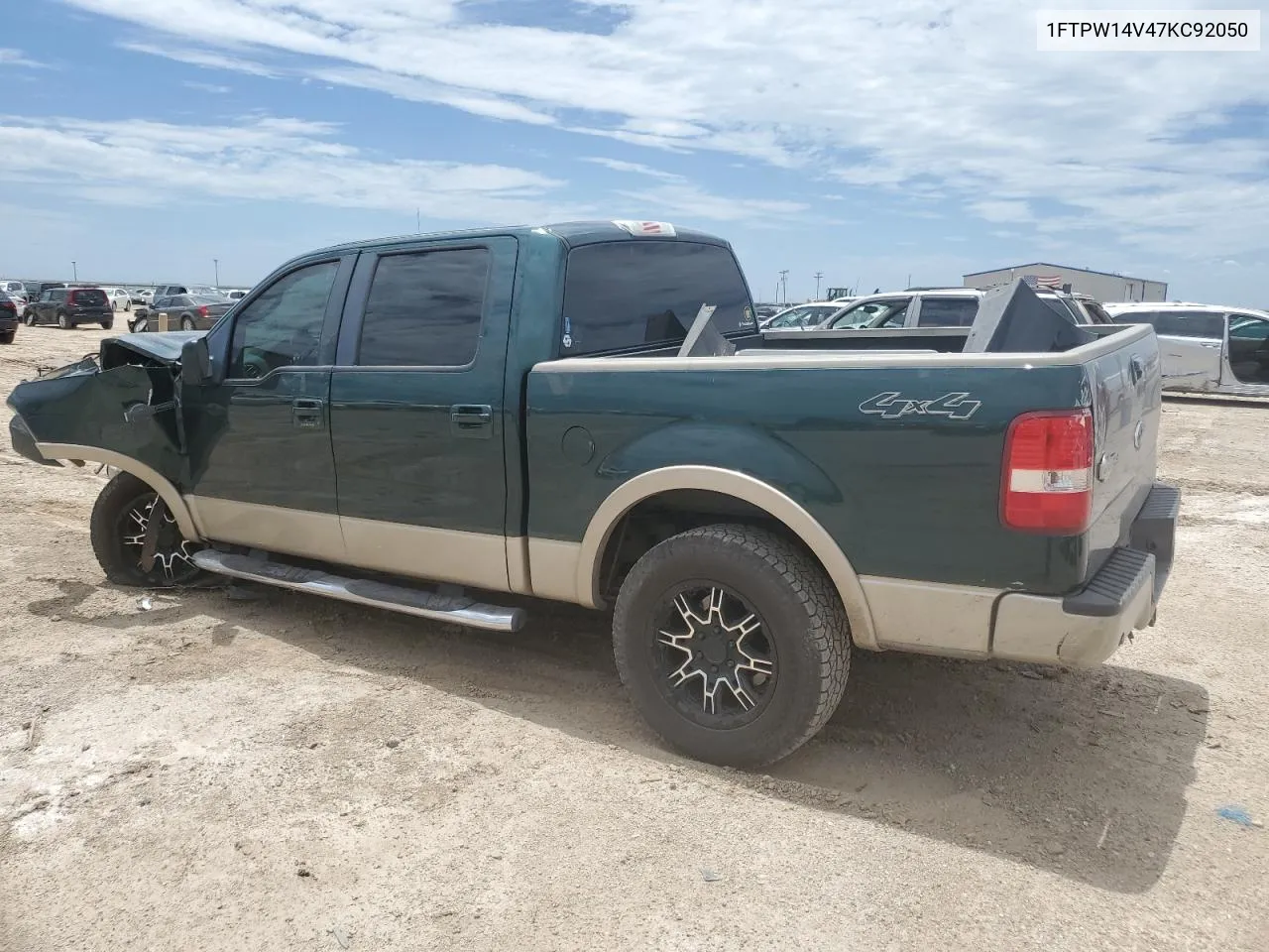 2007 Ford F150 Supercrew VIN: 1FTPW14V47KC92050 Lot: 61503964