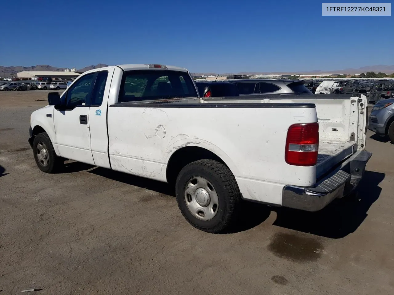 2007 Ford F150 VIN: 1FTRF12277KC48321 Lot: 61520804