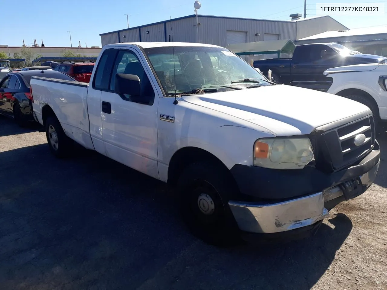 2007 Ford F150 VIN: 1FTRF12277KC48321 Lot: 61520804