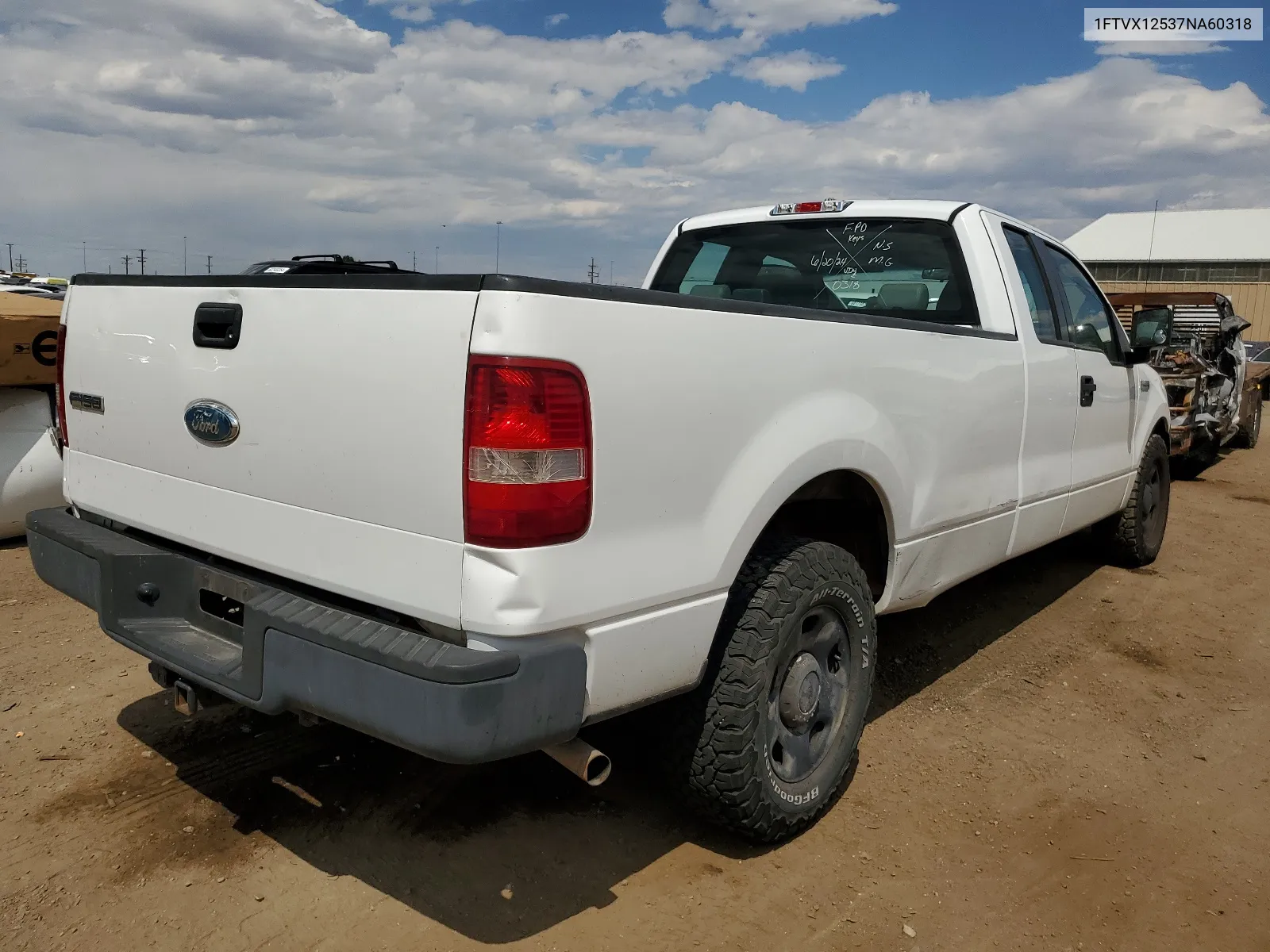 1FTVX12537NA60318 2007 Ford F150