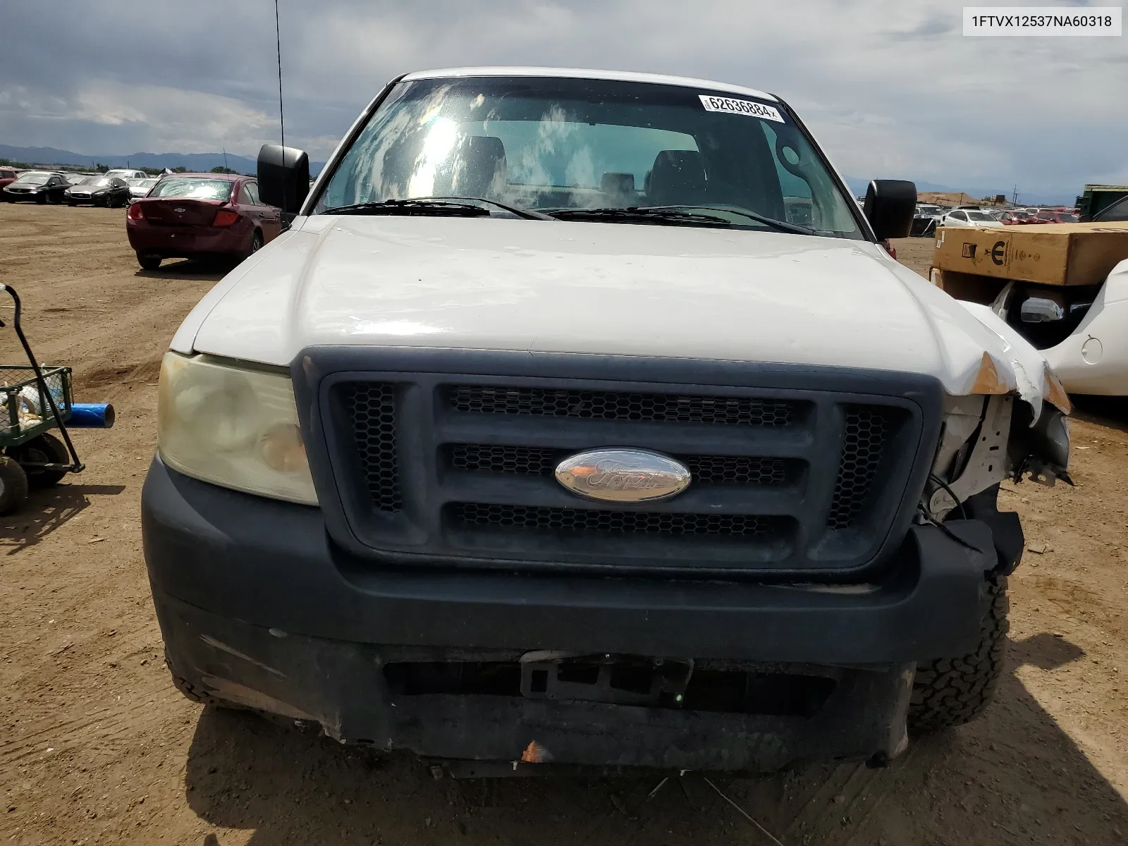 2007 Ford F150 VIN: 1FTVX12537NA60318 Lot: 62636884