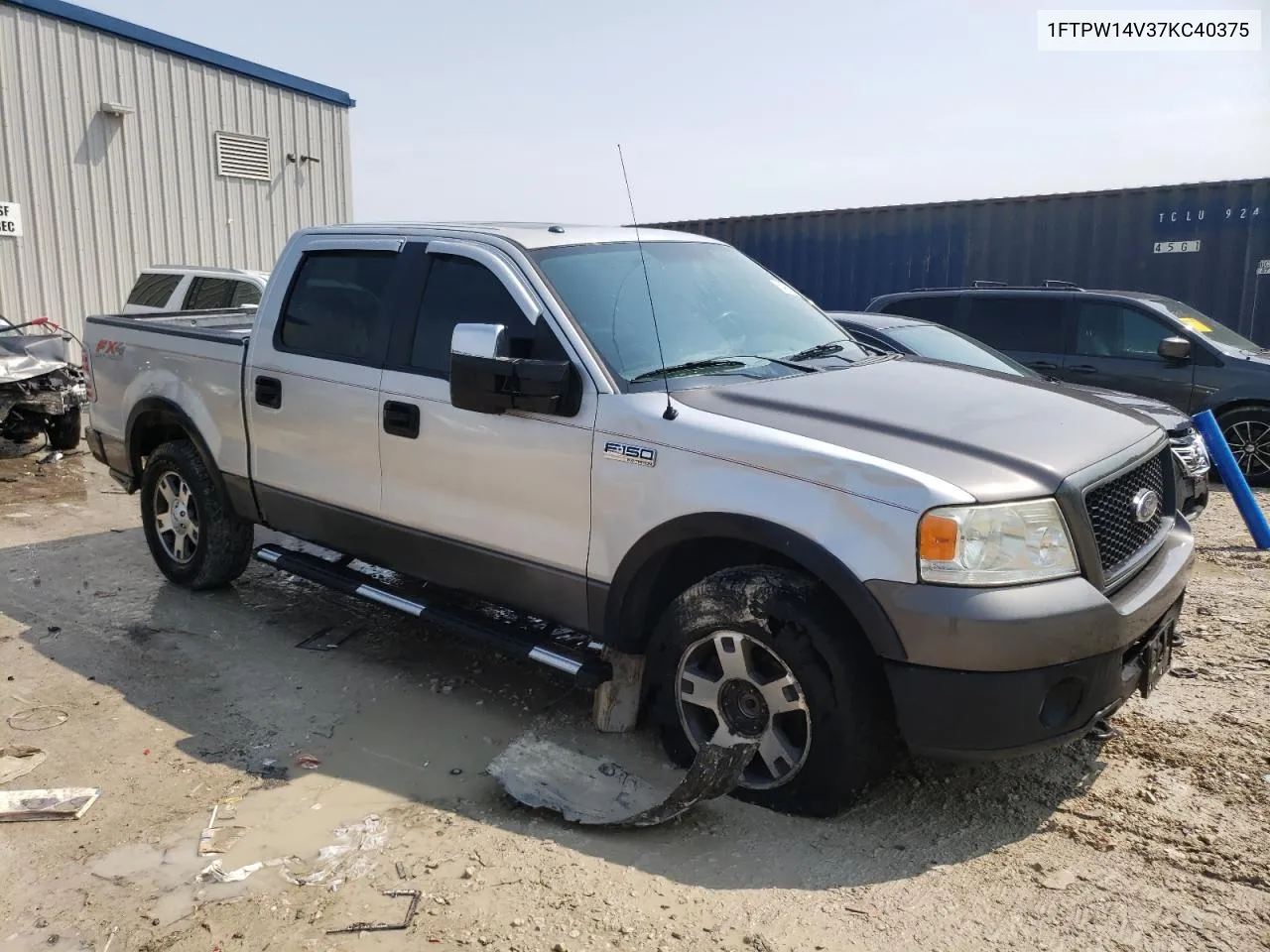 2007 Ford F150 Supercrew VIN: 1FTPW14V37KC40375 Lot: 64972264