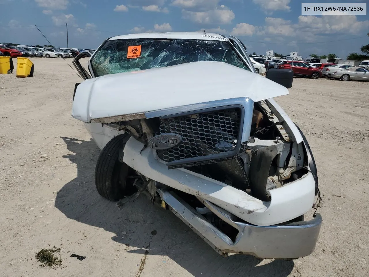 2007 Ford F150 VIN: 1FTRX12W57NA72836 Lot: 66121334