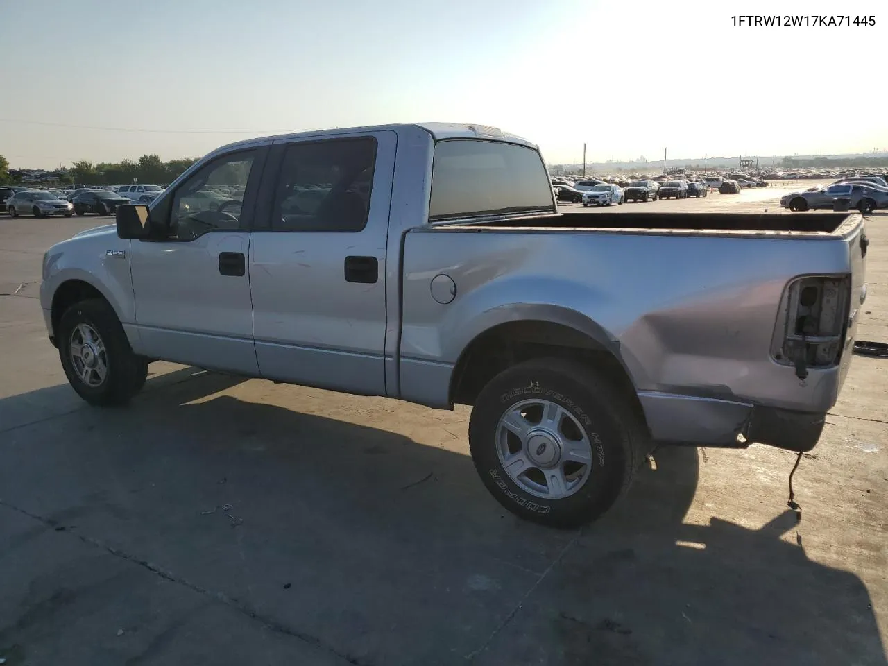 2007 Ford F150 Supercrew VIN: 1FTRW12W17KA71445 Lot: 66362104