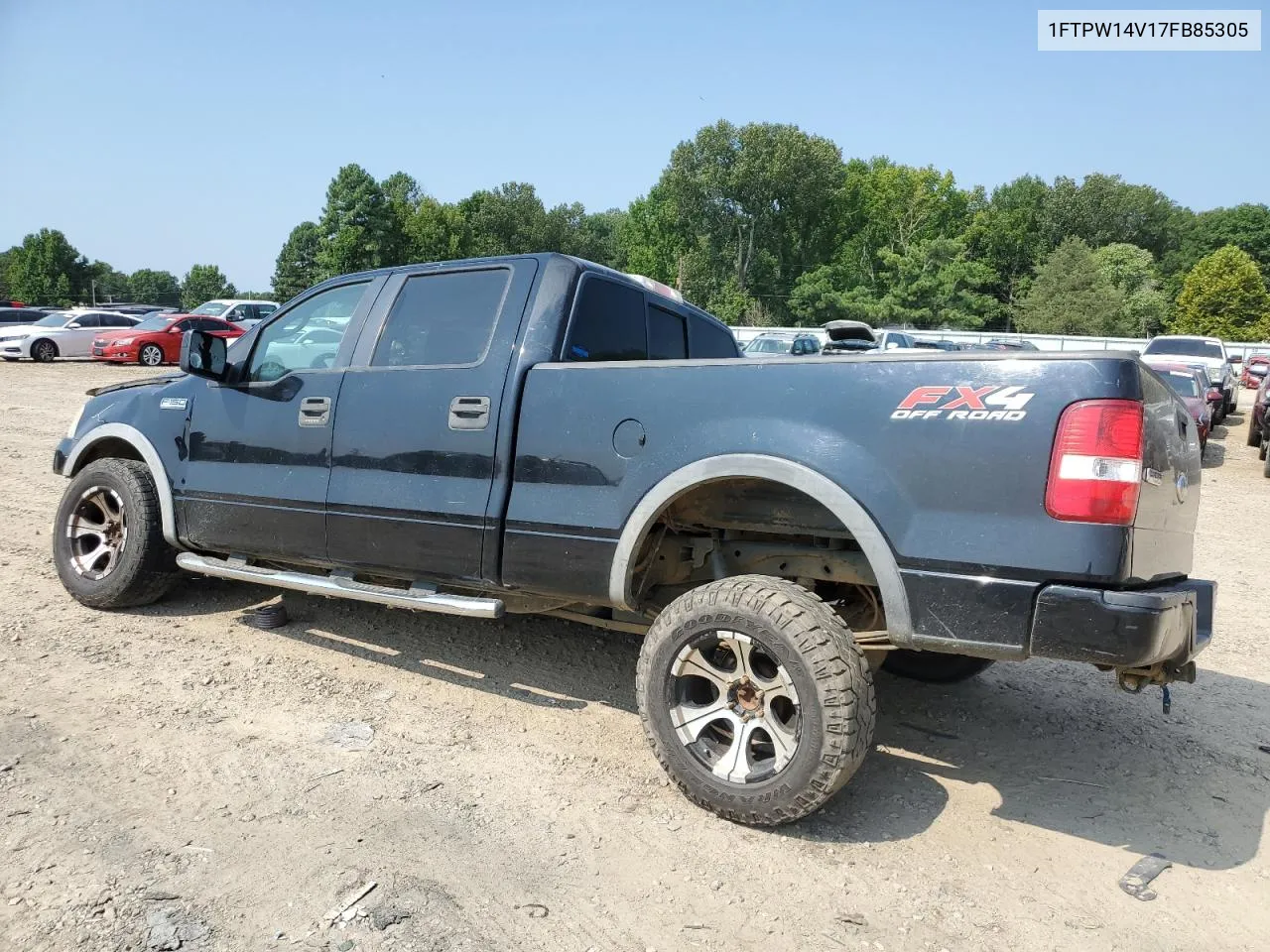 2007 Ford F150 Supercrew VIN: 1FTPW14V17FB85305 Lot: 67311974