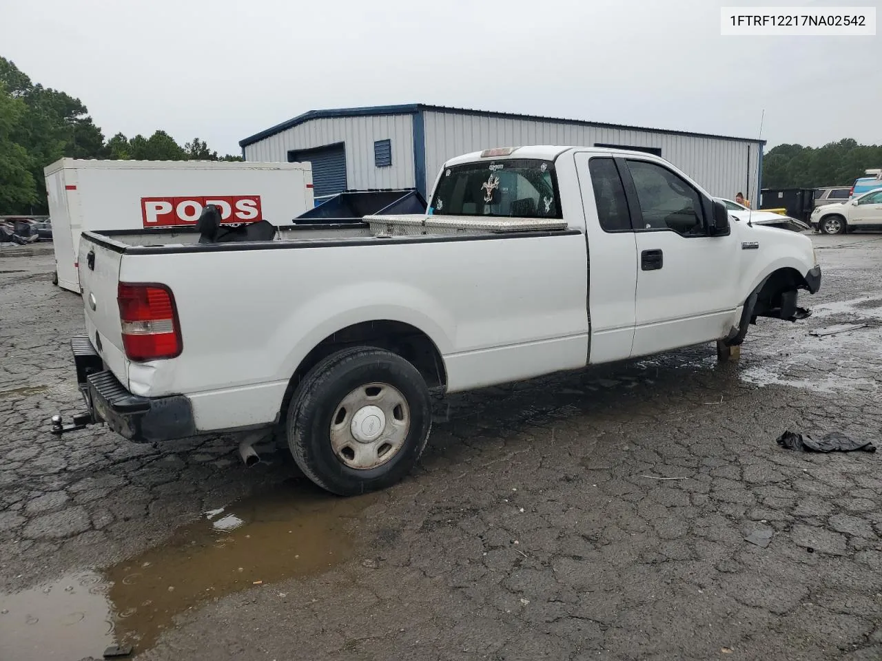 2007 Ford F150 VIN: 1FTRF12217NA02542 Lot: 67746354