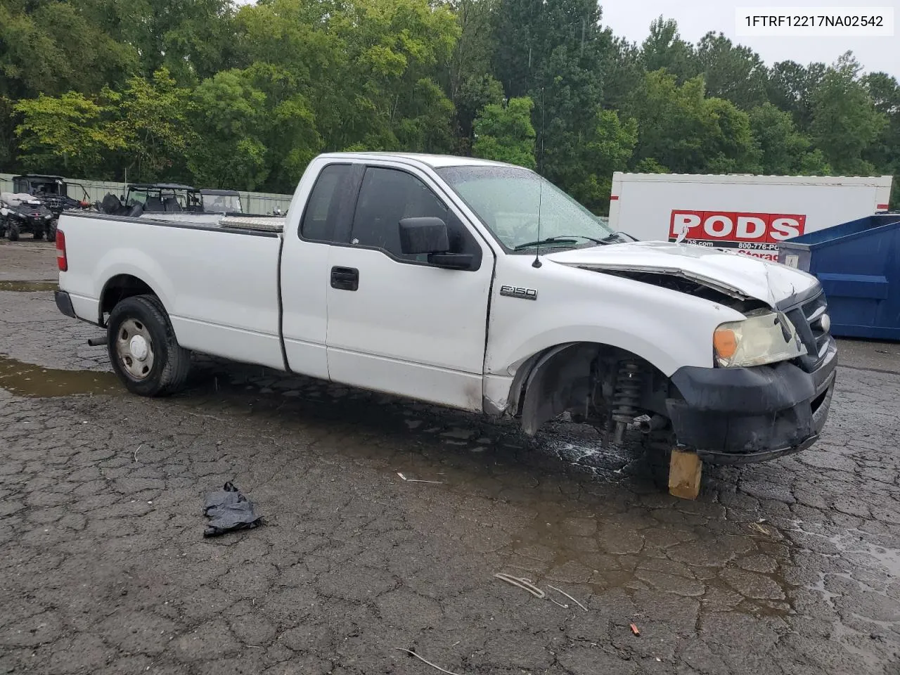 2007 Ford F150 VIN: 1FTRF12217NA02542 Lot: 67746354