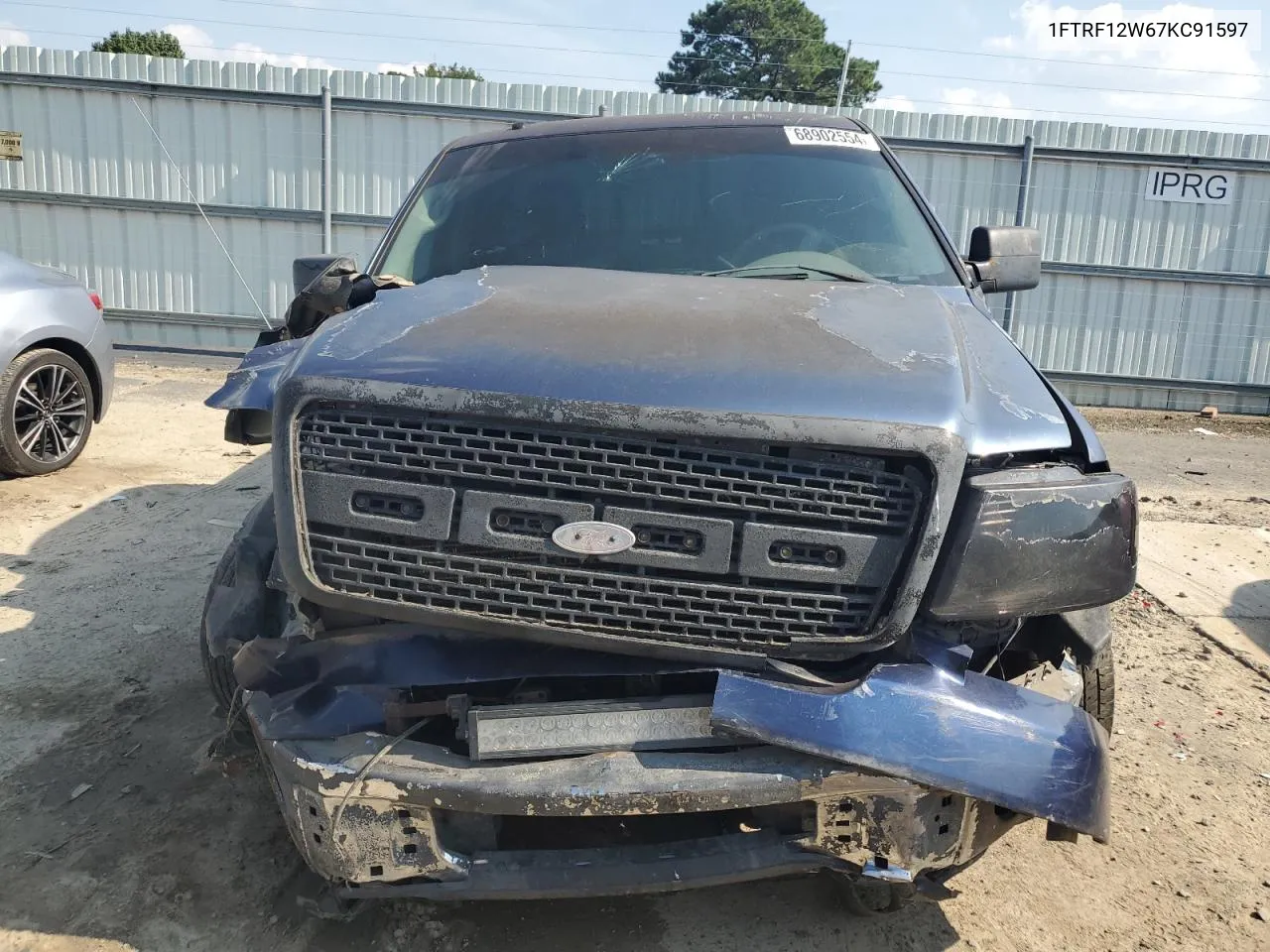 1FTRF12W67KC91597 2007 Ford F150