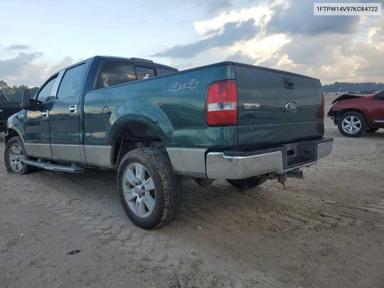 1FTPW14V97KC84722 2007 Ford F150 Supercrew