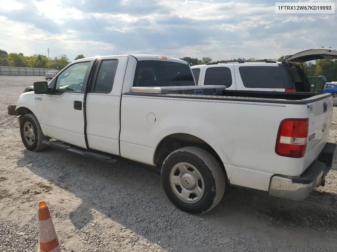 2007 Ford F150 VIN: 1FTRX12W67KD19993 Lot: 69382464