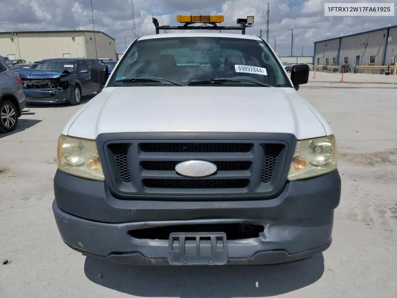 2007 Ford F150 VIN: 1FTRX12W17FA61925 Lot: 69892844