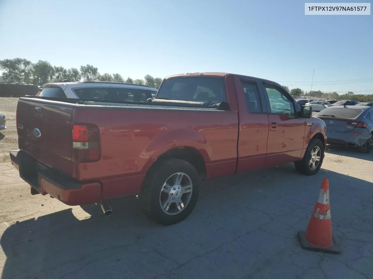 2007 Ford F150 VIN: 1FTPX12V97NA61577 Lot: 70141524