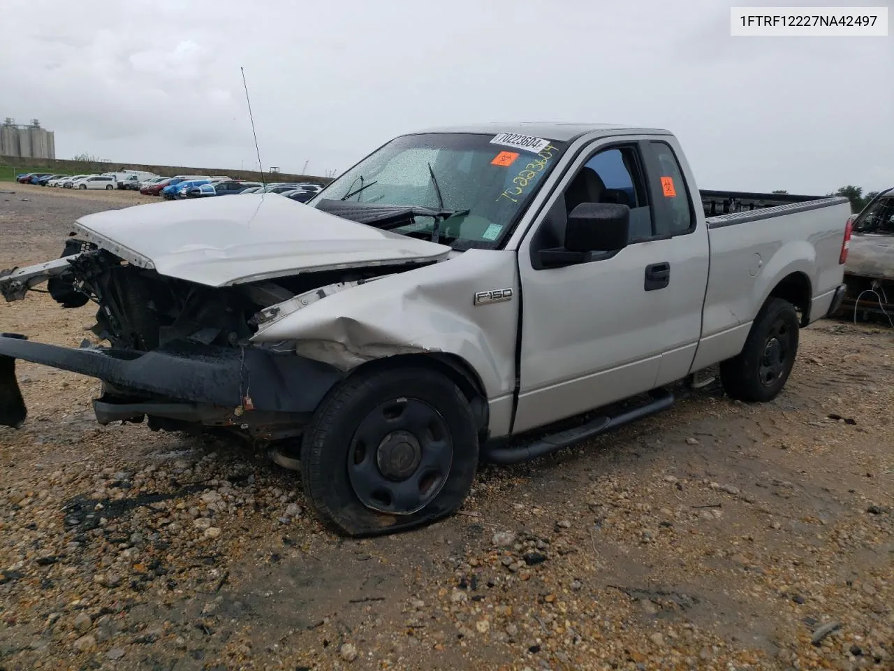 2007 Ford F150 VIN: 1FTRF12227NA42497 Lot: 70223604