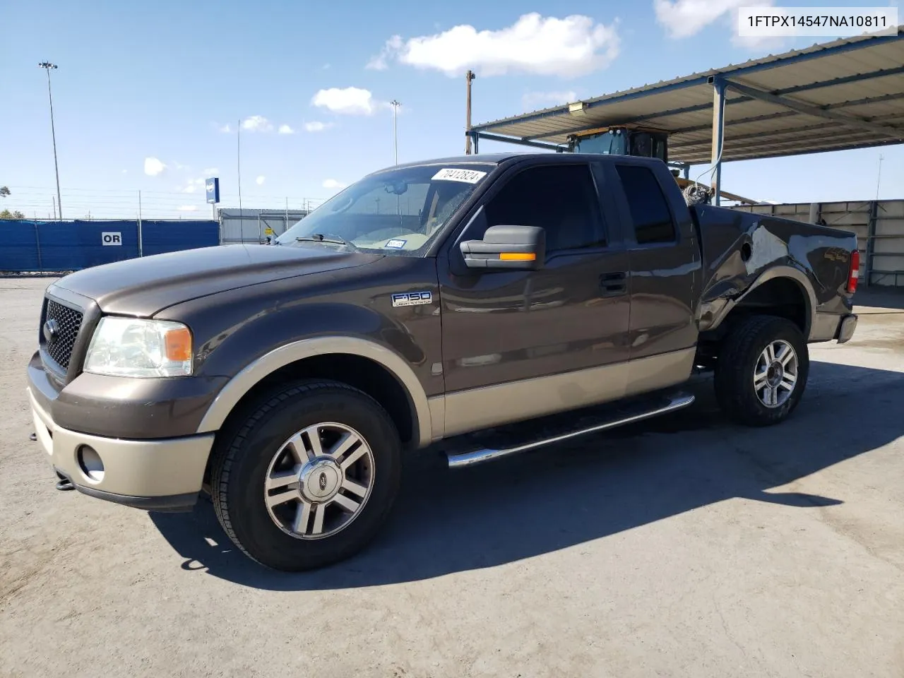 2007 Ford F150 VIN: 1FTPX14547NA10811 Lot: 70412824