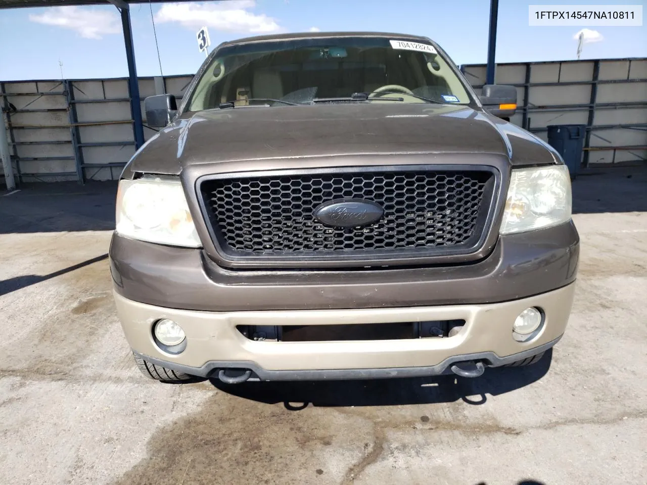 2007 Ford F150 VIN: 1FTPX14547NA10811 Lot: 70412824