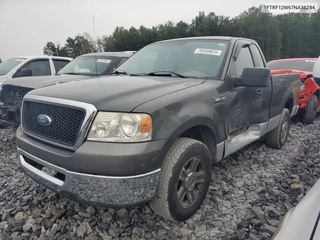 2007 Ford F150 VIN: 1FTRF12W67NA36284 Lot: 70558624