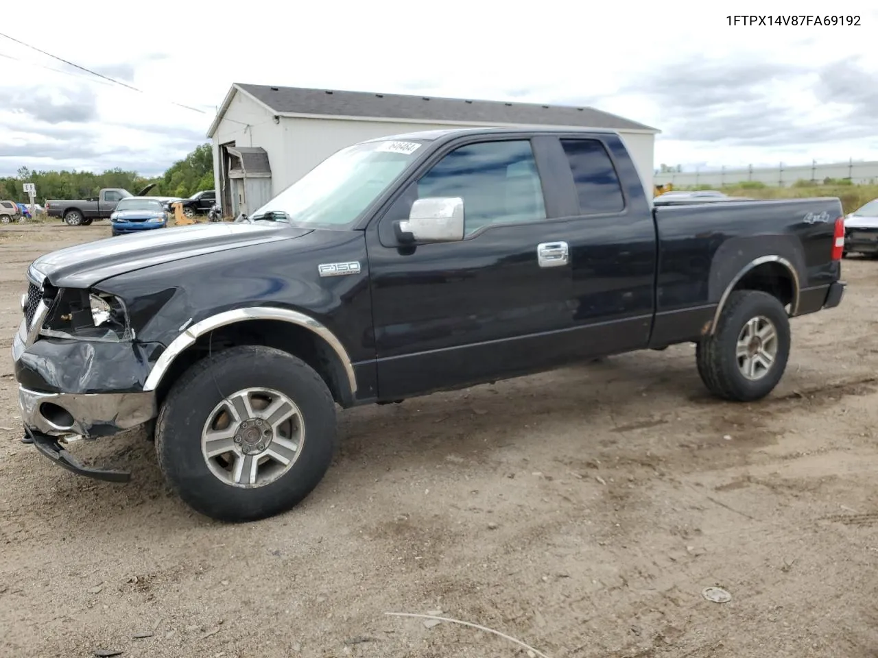 2007 Ford F150 VIN: 1FTPX14V87FA69192 Lot: 70646464