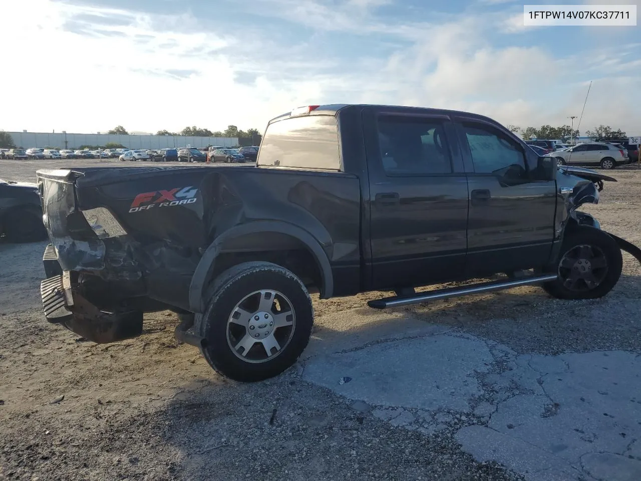 1FTPW14V07KC37711 2007 Ford F150 Supercrew