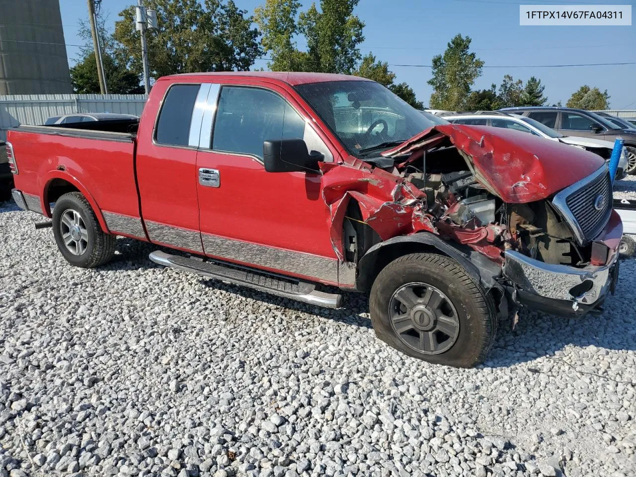 1FTPX14V67FA04311 2007 Ford F150