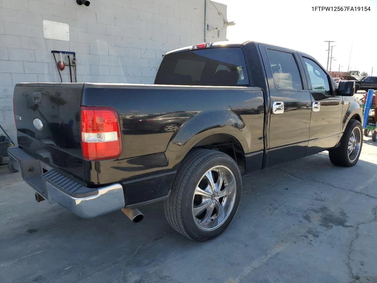 2007 Ford F150 Supercrew VIN: 1FTPW12567FA19154 Lot: 71679094