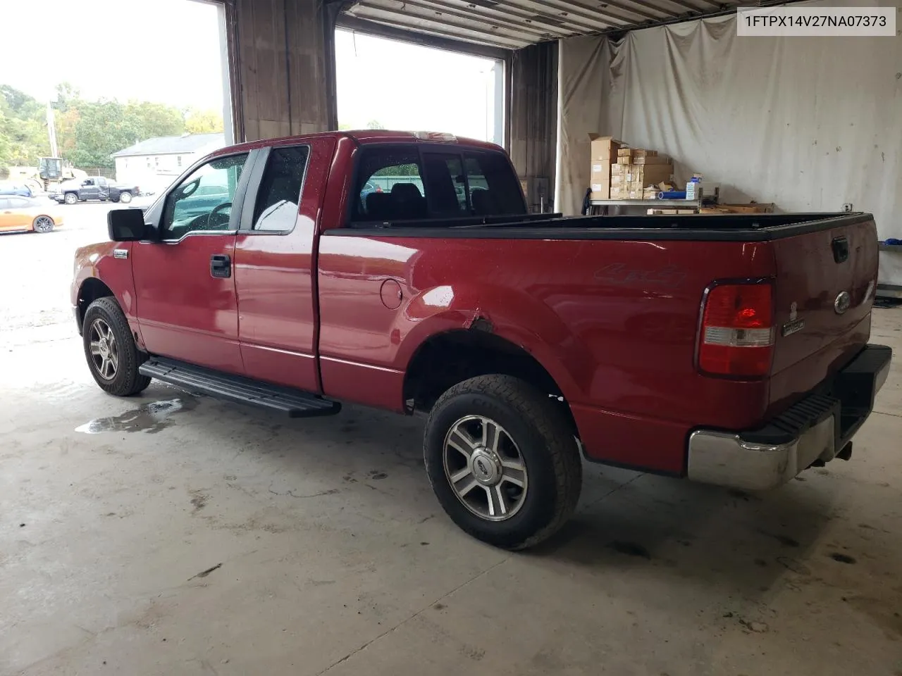 2007 Ford F150 VIN: 1FTPX14V27NA07373 Lot: 72025334