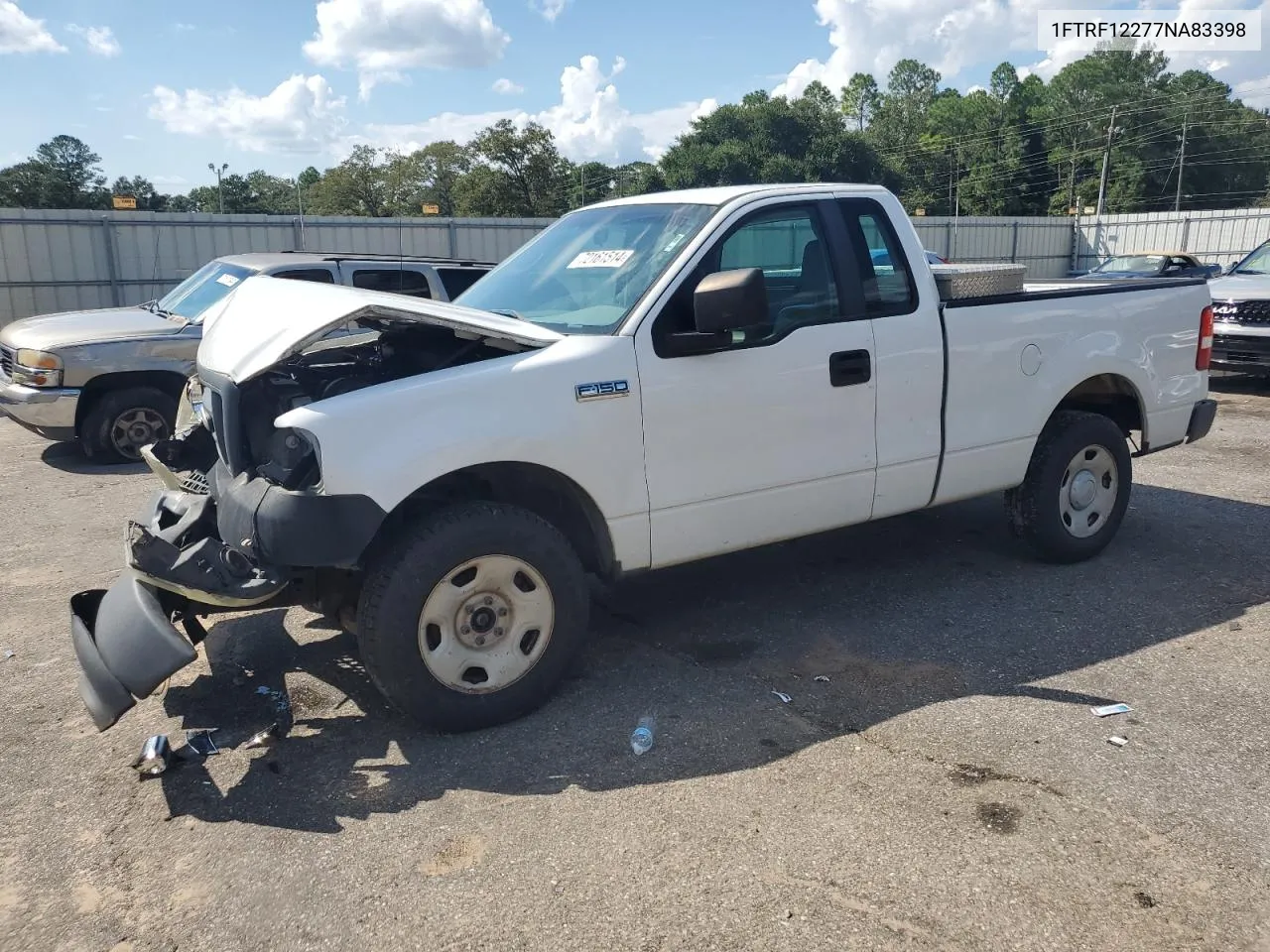 2007 Ford F150 VIN: 1FTRF12277NA83398 Lot: 72161514