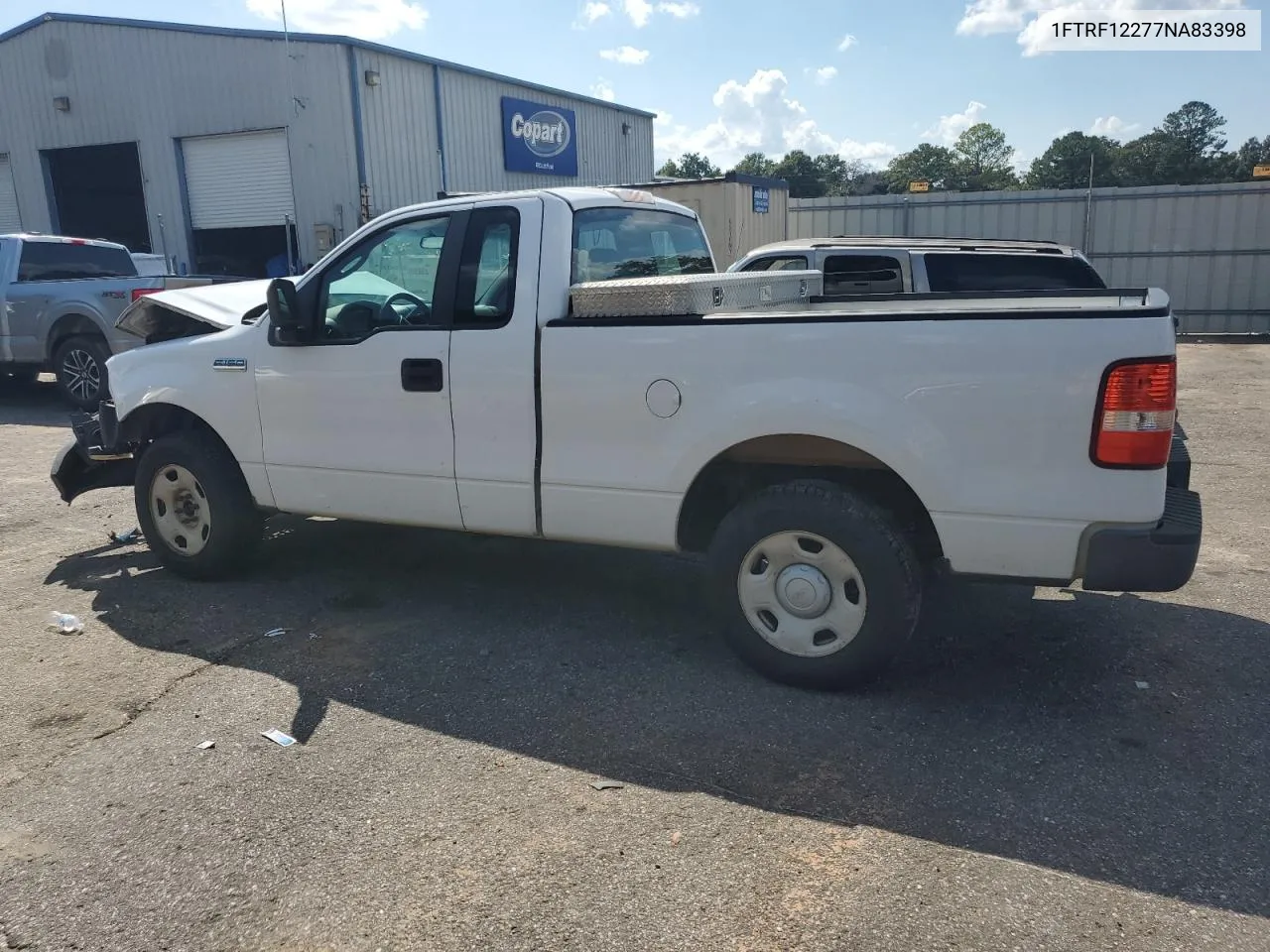 2007 Ford F150 VIN: 1FTRF12277NA83398 Lot: 72161514