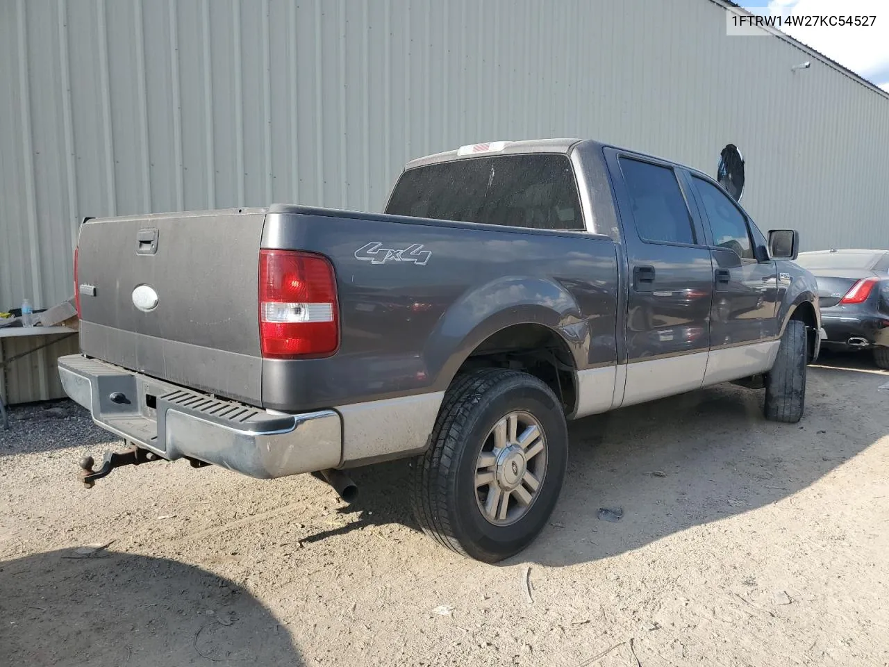 2007 Ford F150 Supercrew VIN: 1FTRW14W27KC54527 Lot: 72231754