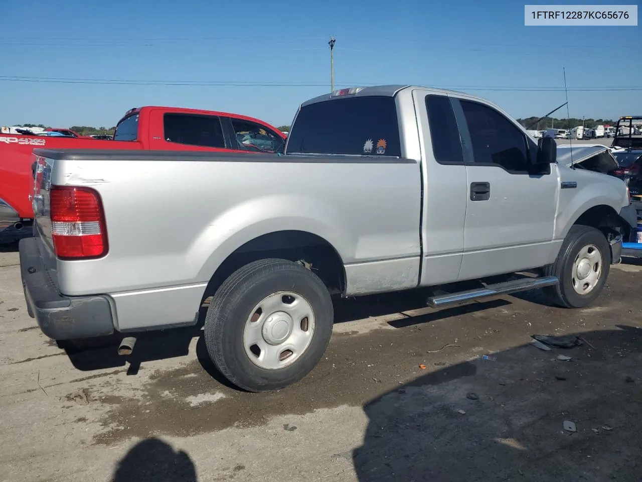 2007 Ford F150 VIN: 1FTRF12287KC65676 Lot: 72361944