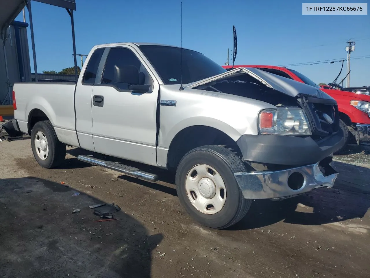 2007 Ford F150 VIN: 1FTRF12287KC65676 Lot: 72361944