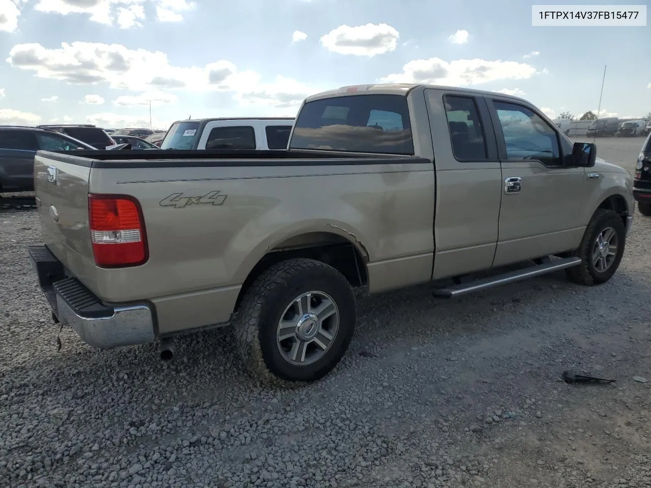 2007 Ford F150 VIN: 1FTPX14V37FB15477 Lot: 73020914