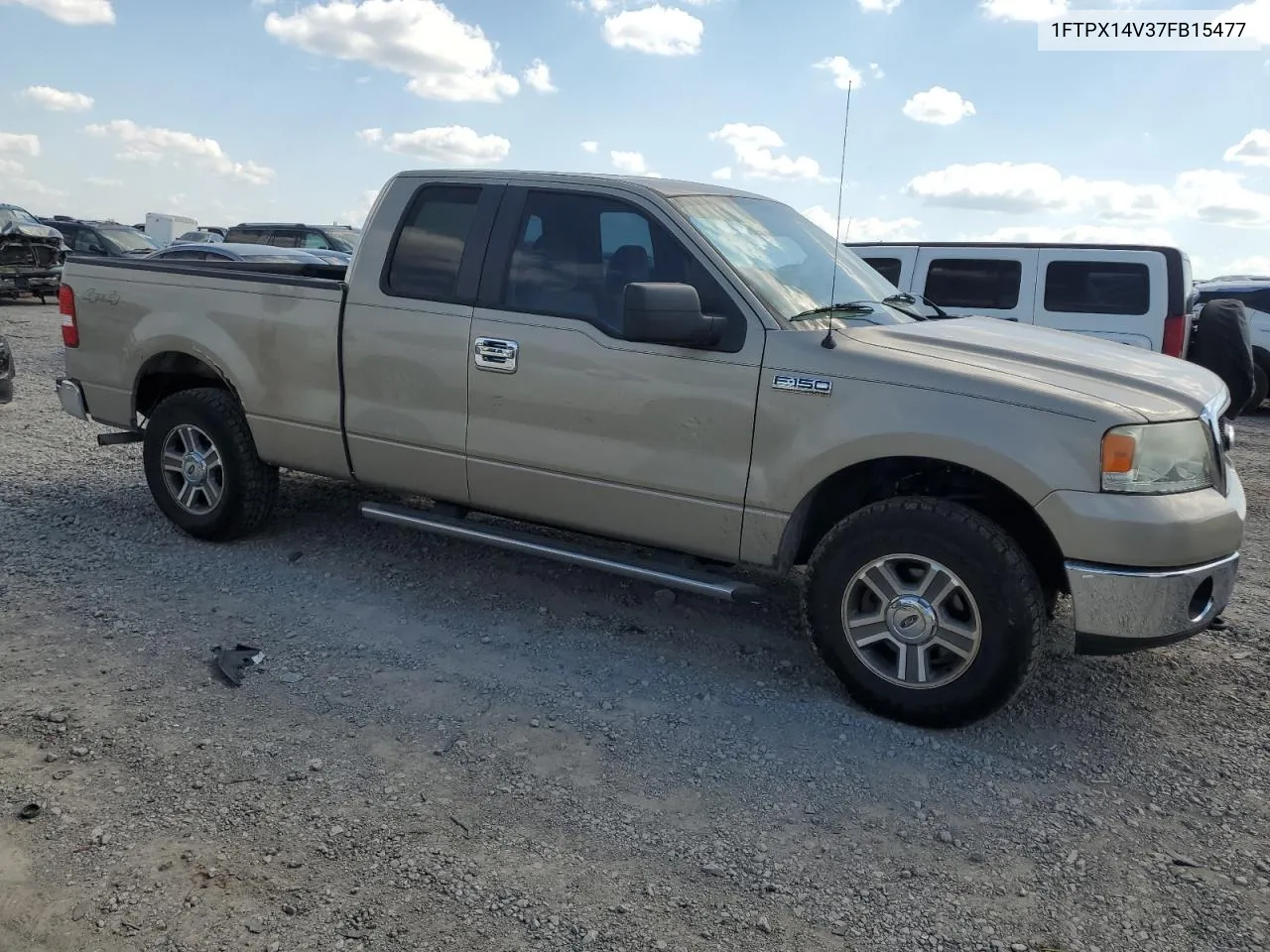 2007 Ford F150 VIN: 1FTPX14V37FB15477 Lot: 73020914