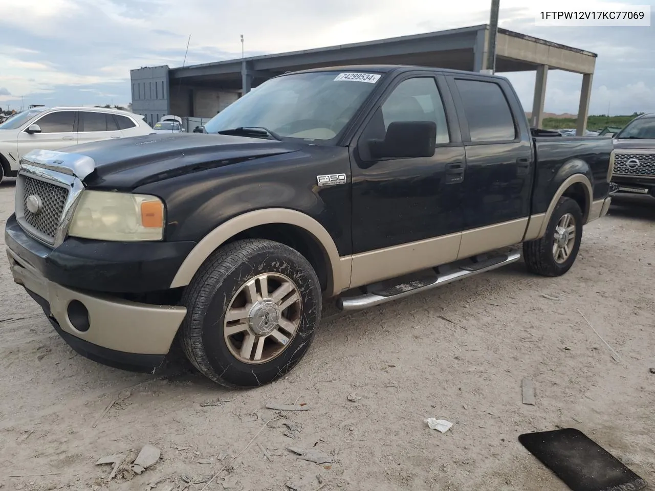 2007 Ford F150 Supercrew VIN: 1FTPW12V17KC77069 Lot: 74299534